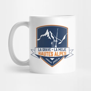 La Grave La Meije Hautes alpes leewarddesign Mug